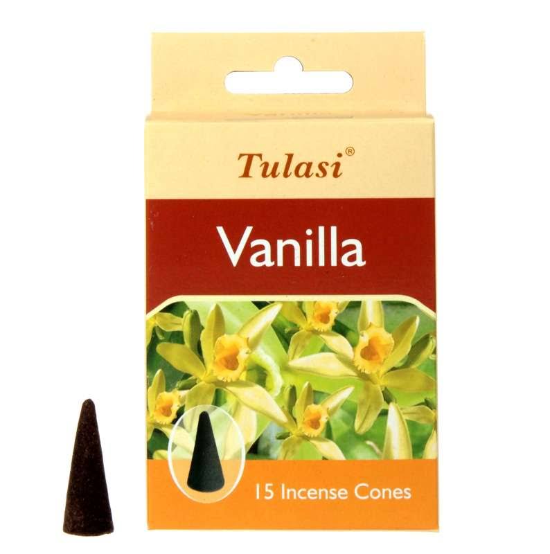 Tulasi Incense Cones Vanilla