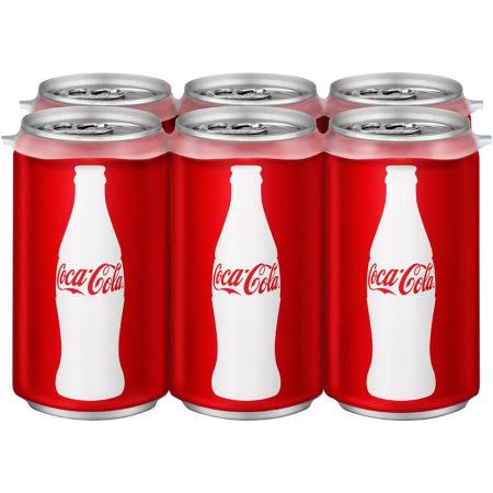 Coca-Cola Mini-Cans - 7.5 oz, 6 pk