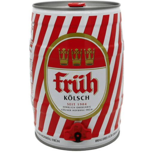 Fruh Kolsch Beer - 5L Mini Keg