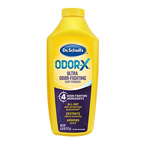 Dr. Scholl's Odor-X Foot Powder, Ultra Odor-Fighting - 6.25 oz