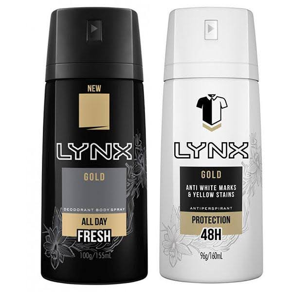 Lynx Body Spray Gold Twin 150Ml by dpharmacy