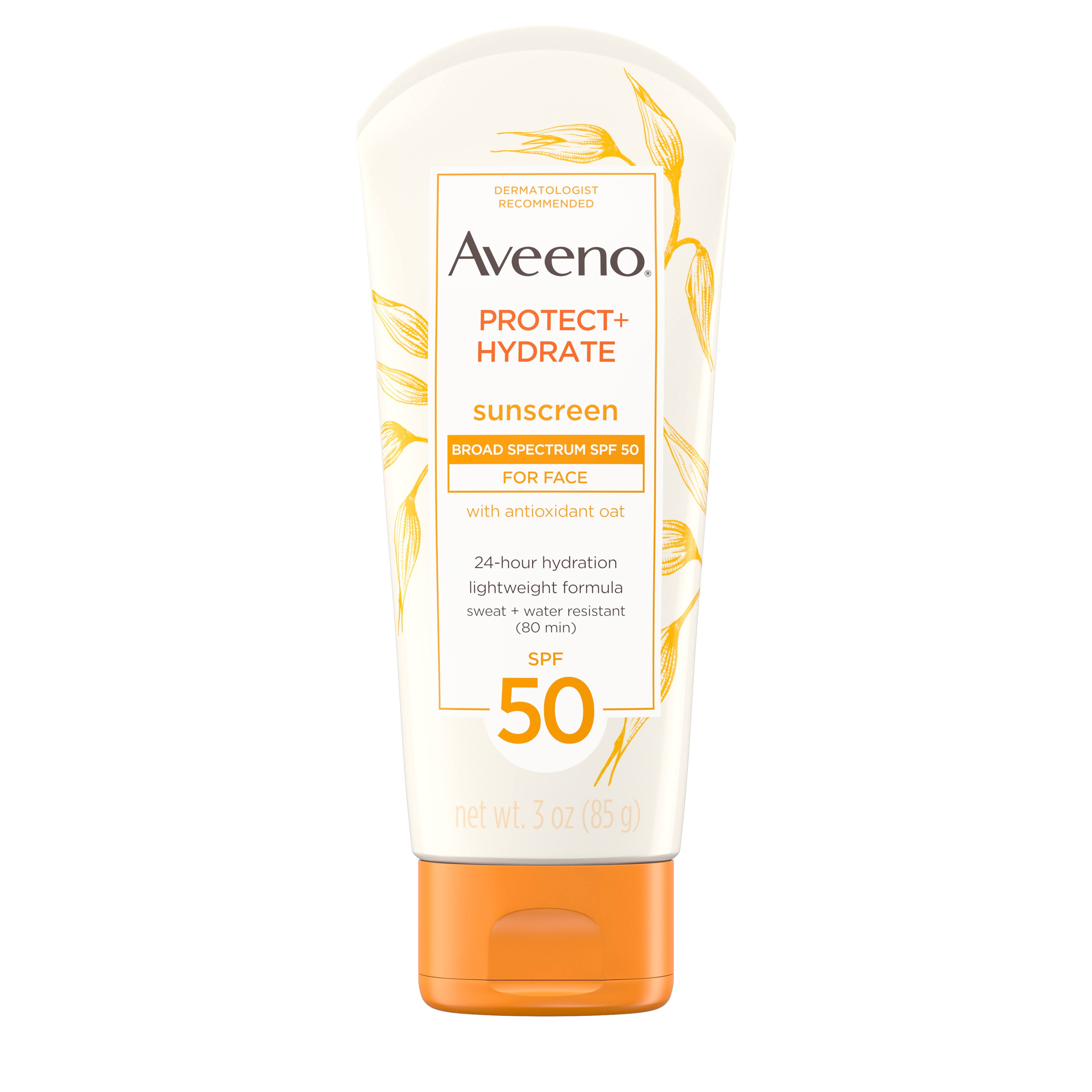 Aveeno Active Naturals Protect Hydrate Broad Spectrum Sunscreen Lotion - SPF 50, 3oz