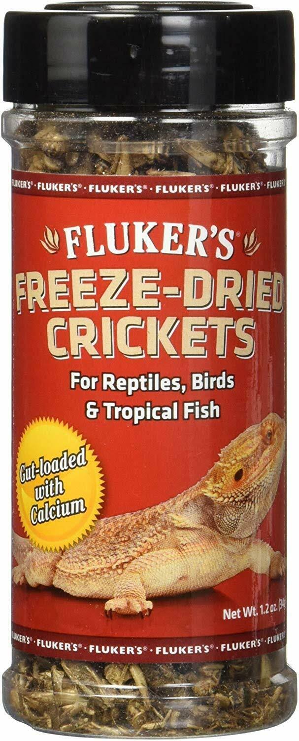 Fluker Freeze Dried Crickets - 1.2 Oz