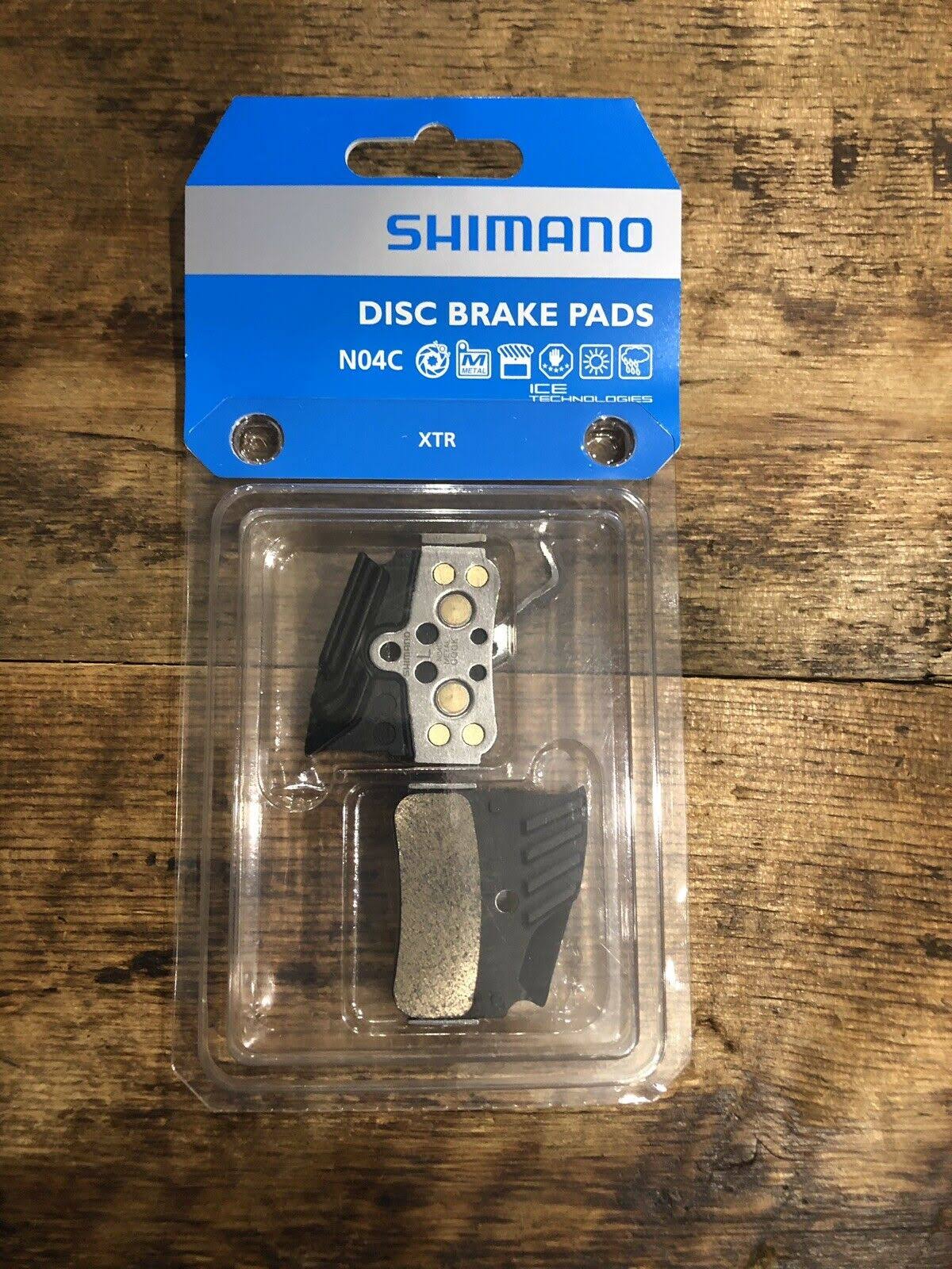 Shimano N04c Finned Metal Disc Brake Pad Set