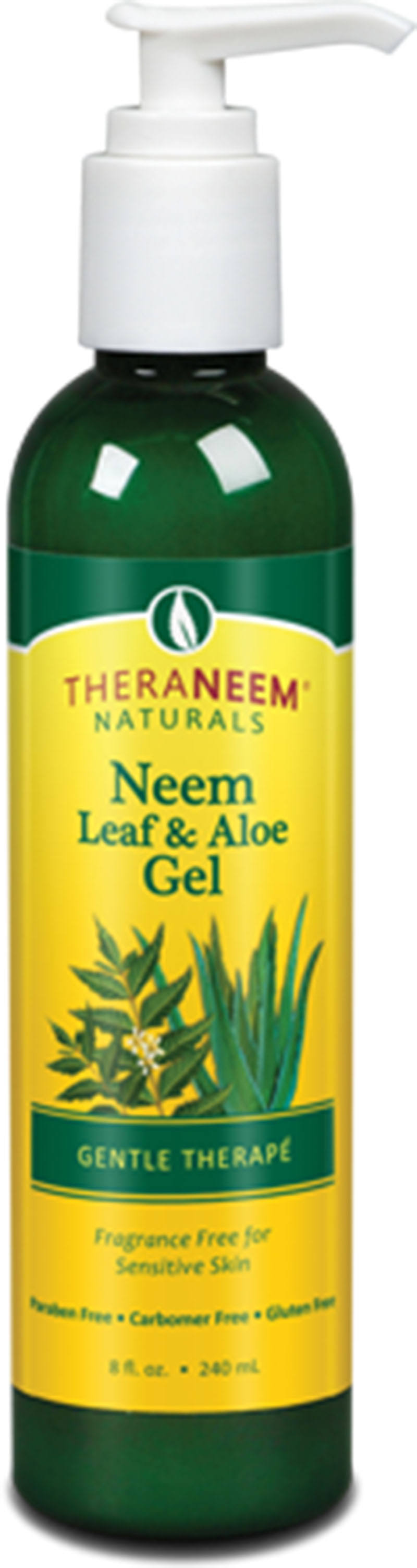 TheraNeem Organix Neem Leaf & Aloe Gel - 8 oz