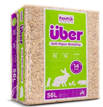 American Wood fibers PetsPick Uber Soft Paper Bedding