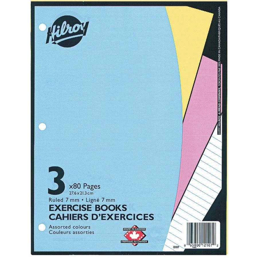 Hilroy Exercise Book - 80 Pages, Ruled