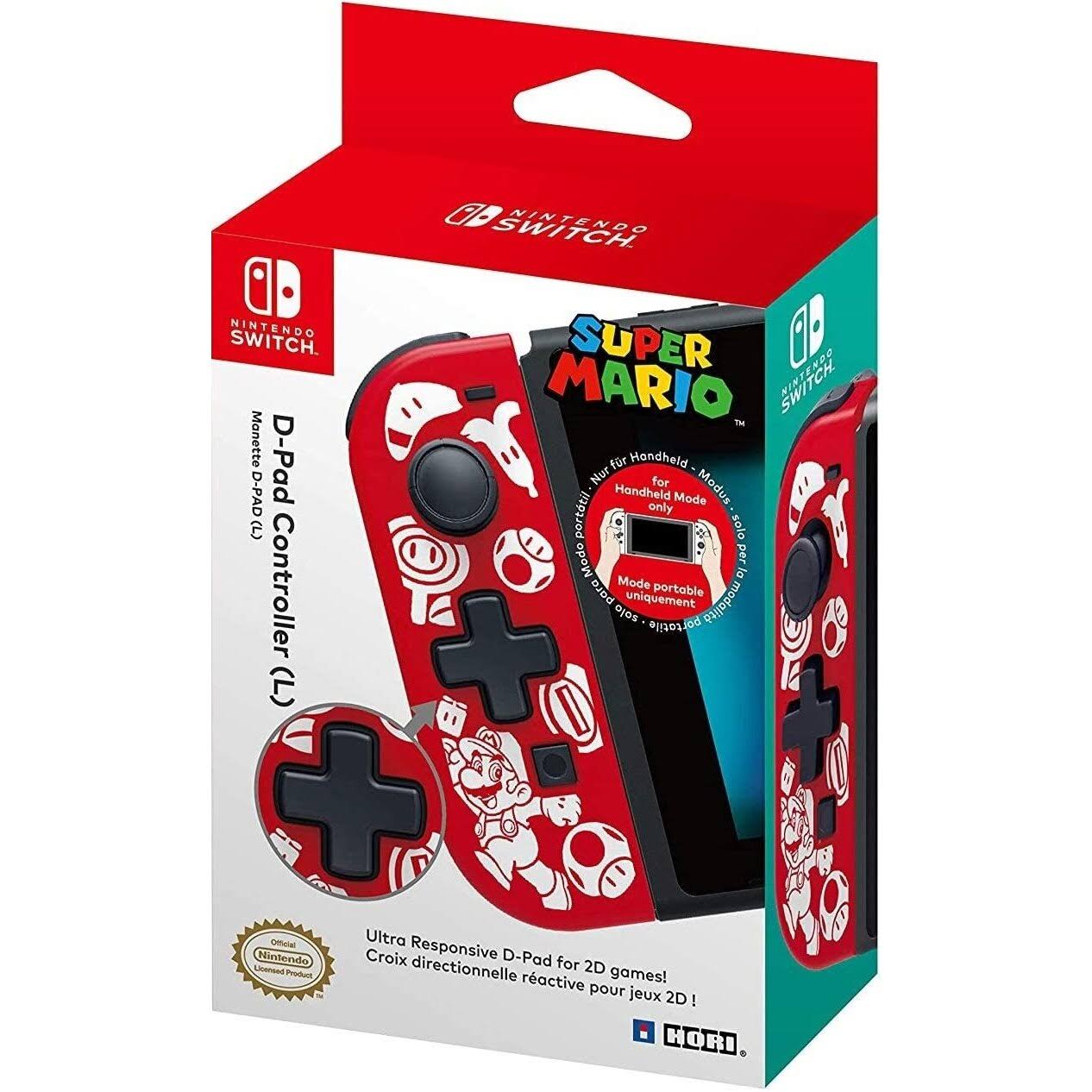 Hori D-Pad Controller - Super Mario - Nintendo Switch