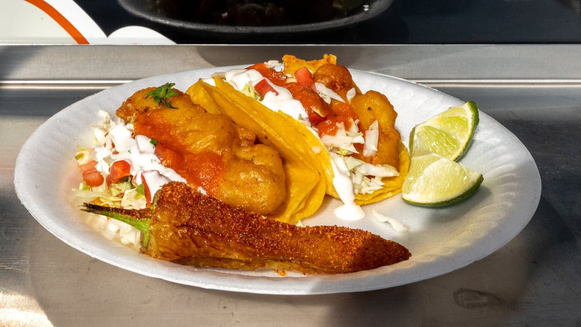 Baja King Fish Tacos image
