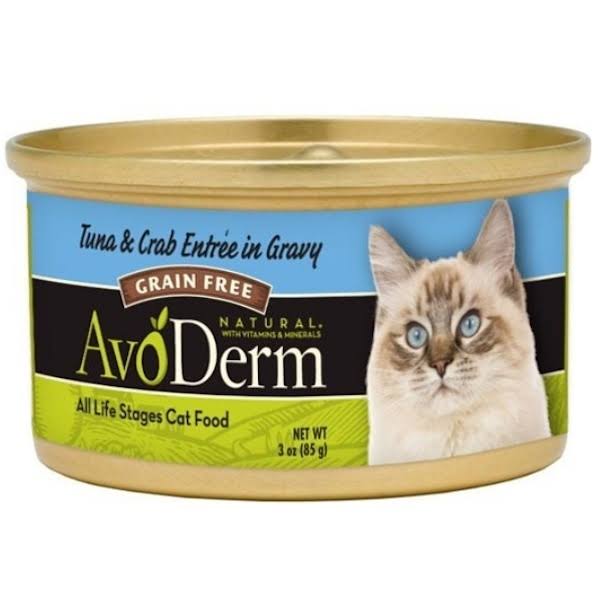 AvoDerm Naturals Canned Cat Food - Tuna and Crab Meat, 3oz