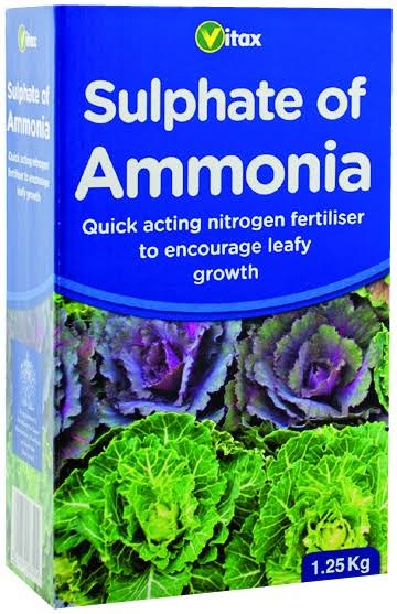 Vitax Sulphate of Ammonia Plant Fertiliser - 1.25kg