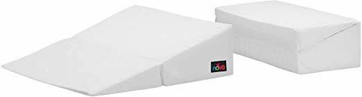 Nova Folding Bed Wedge - White, 10"