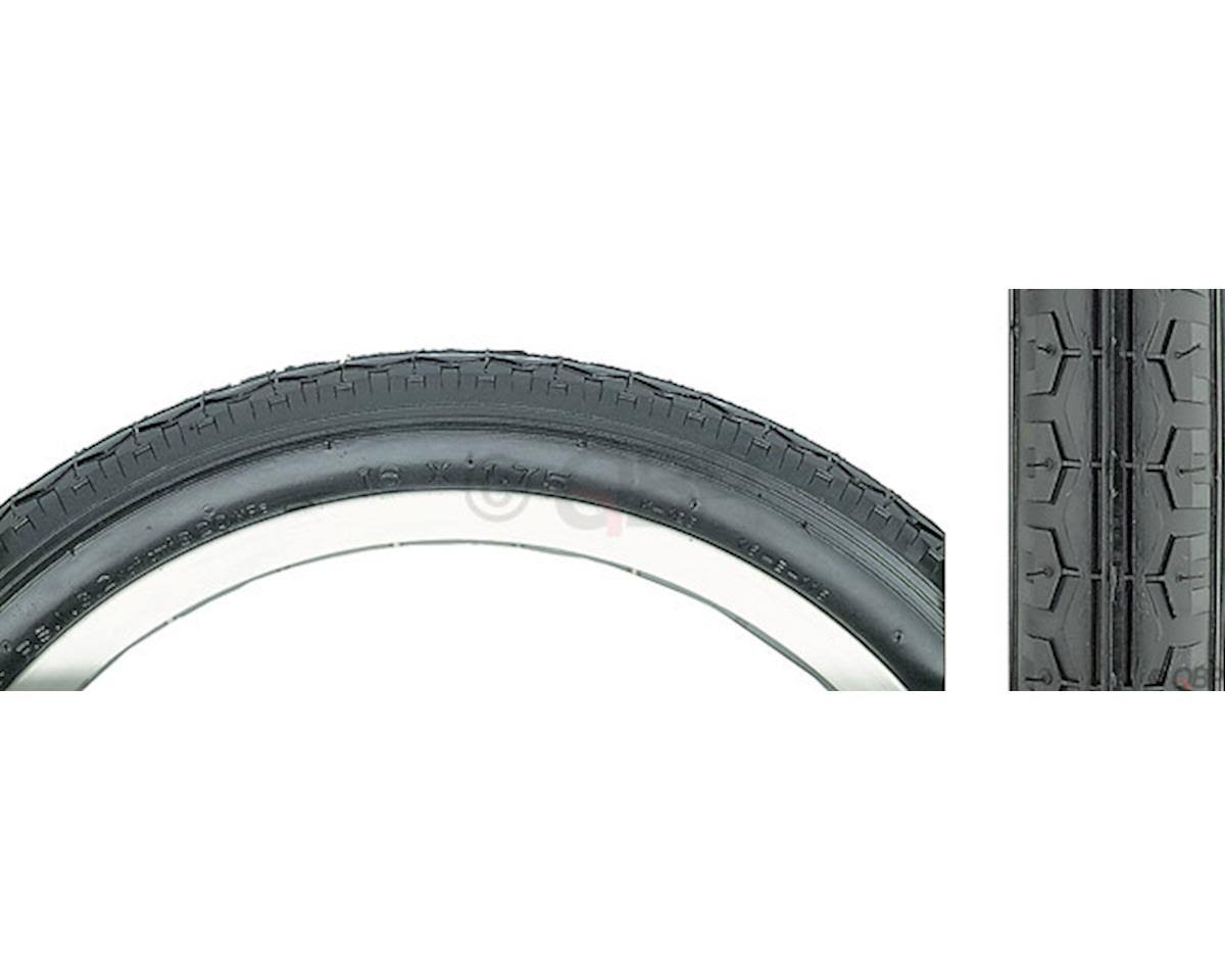 Kenda K123 Street BMX Tire - Steel Bead, 16X1.75, Black
