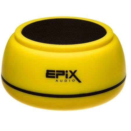 Epix Audio 5 Watt Mini Wireless Bluetooth Portable Speaker - Yellow