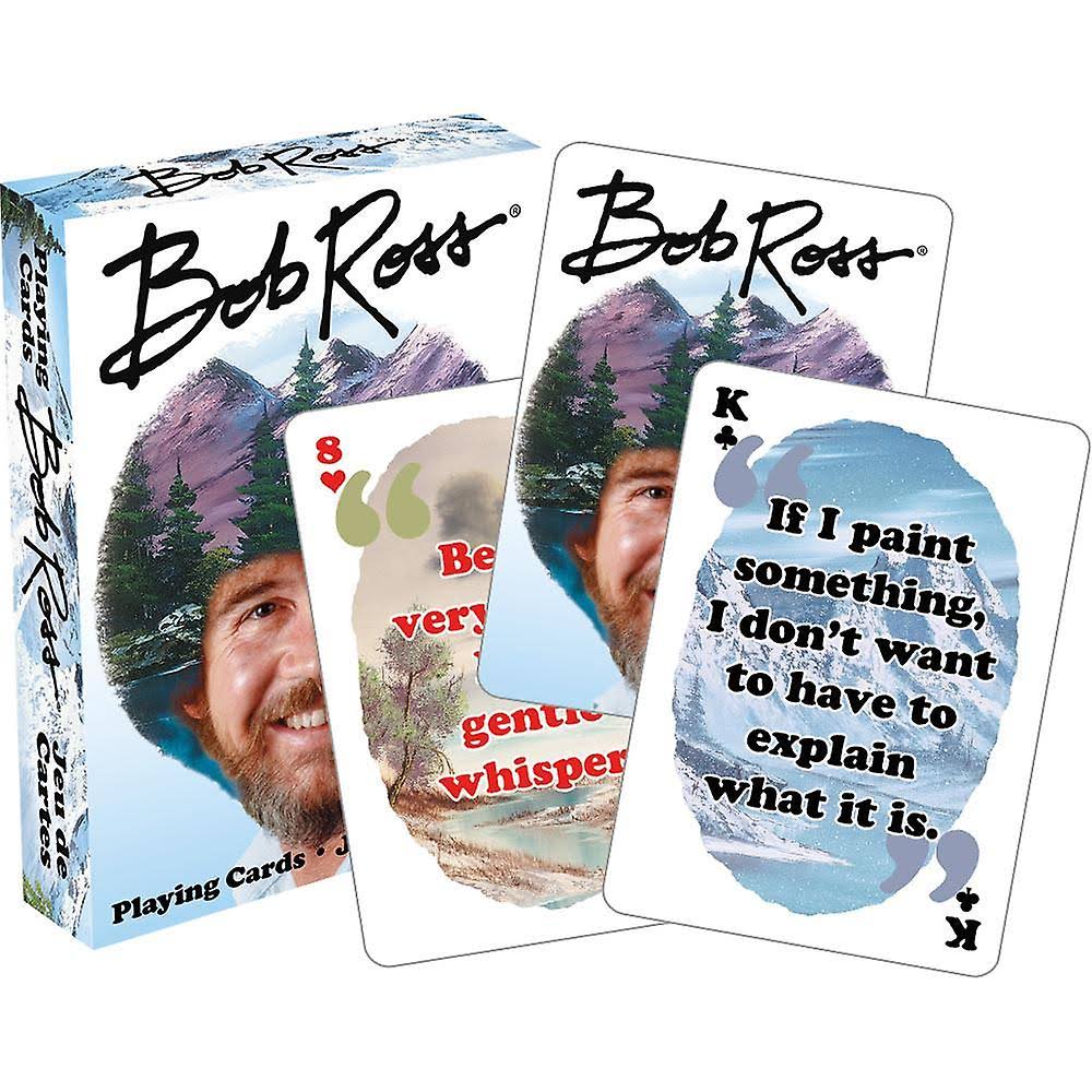 Bob Ross Quotes 2 Playing Cards