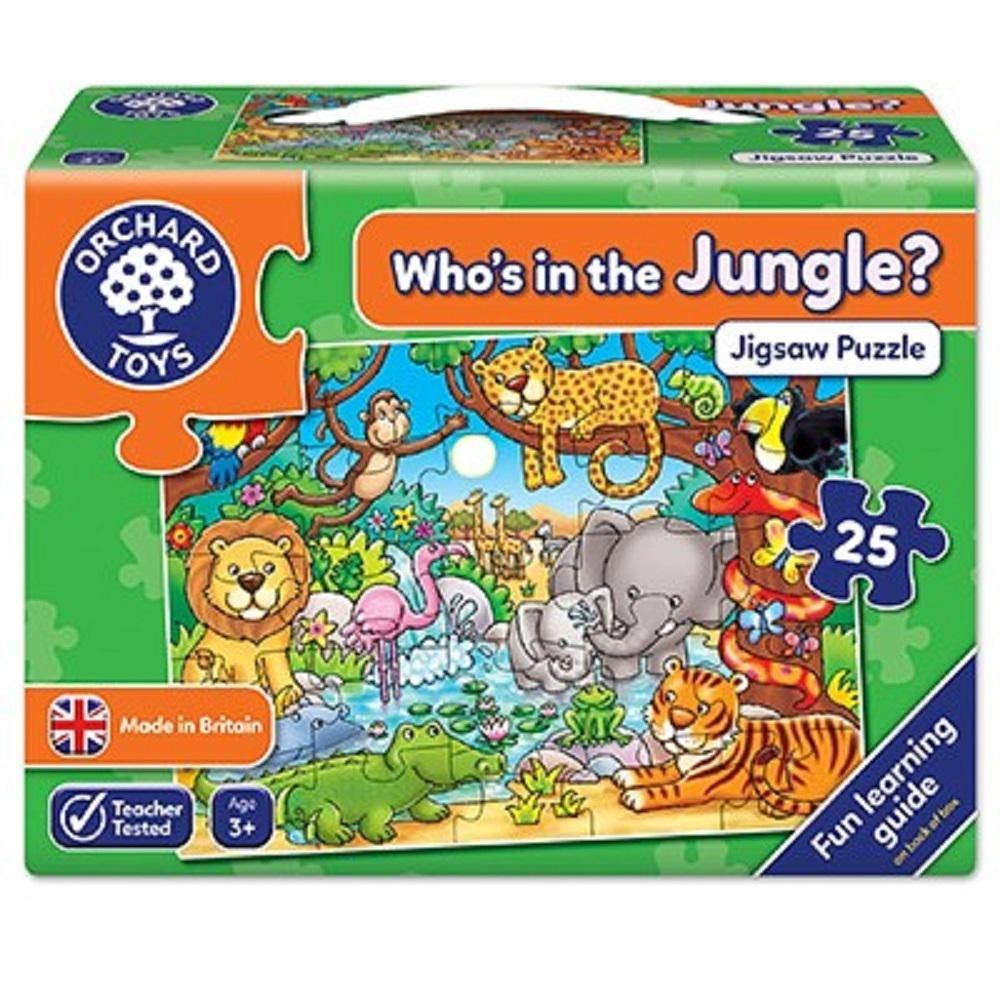 Orchard Toys Animals 4 in a Box Jigsaw Puzzle 