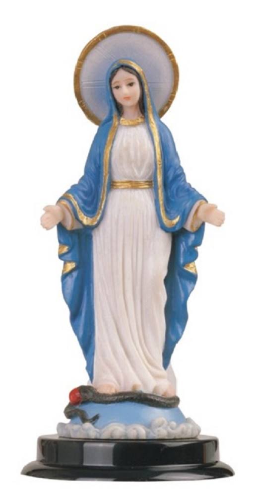 5 Inch Our Lady of Grace Holy Figurine Religious Decoration Decor