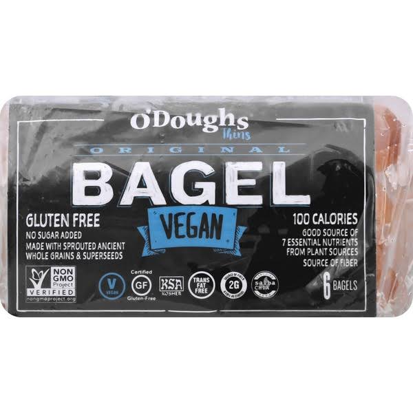O'Dough Gluten Free Bagel Thins - Orignal, 10.58oz