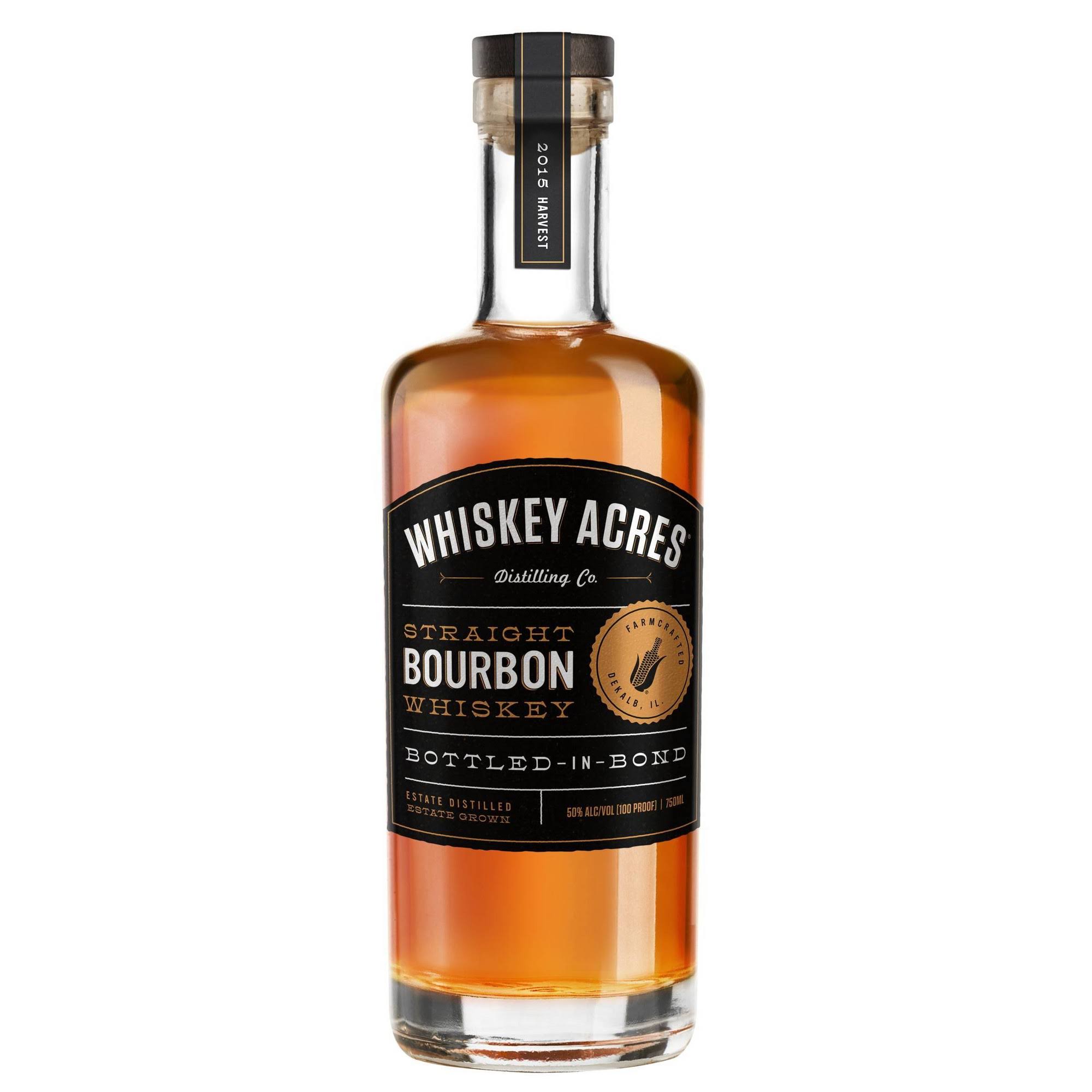 Whiskey Acres Bourbon Farmcrafted Whiskey (750ml)