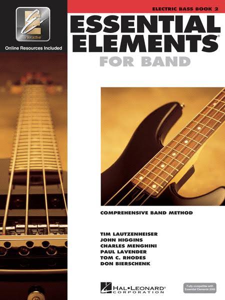 Hal Leonard Essential Elements for Band Book 2 Electric Bass Book