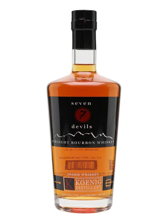 Seven Devils Koenig Idaho Whiskey Bourbon Whiskey