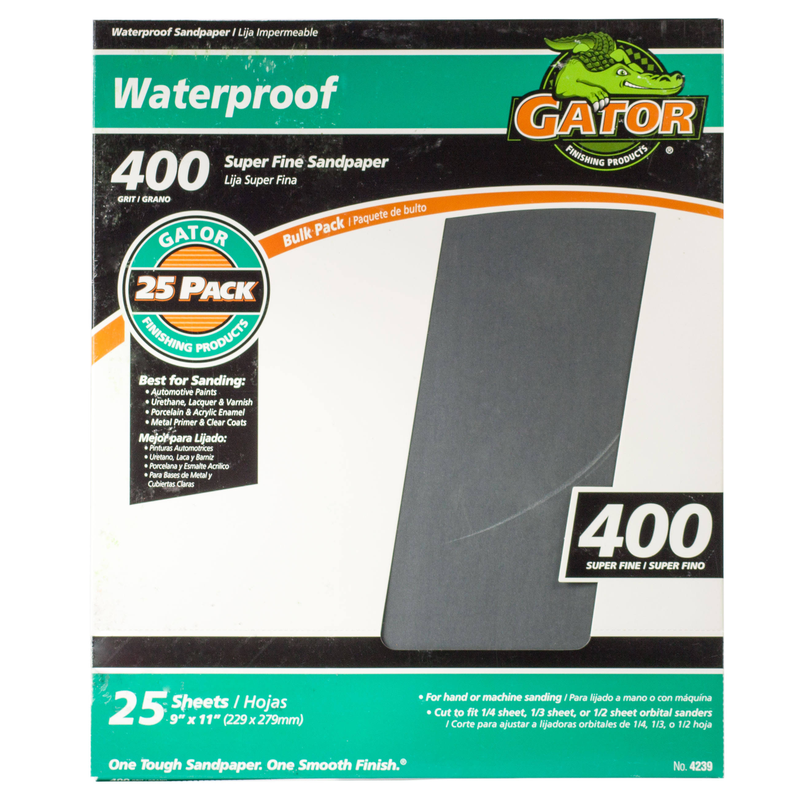 Gatorgrit Waterproof Sandpaper - 400 Grit