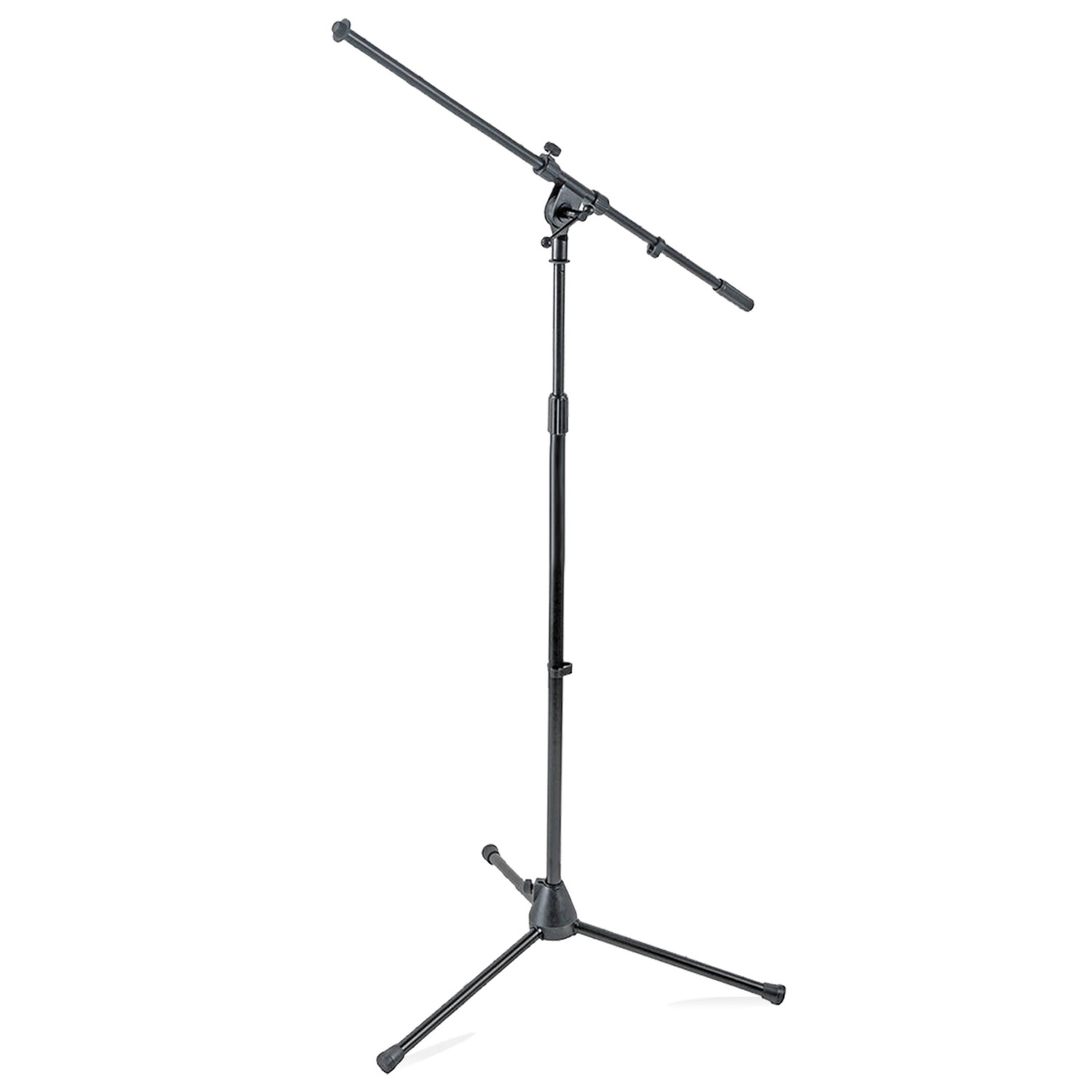 On Stage Tripod Boom Microphone Stand - Black