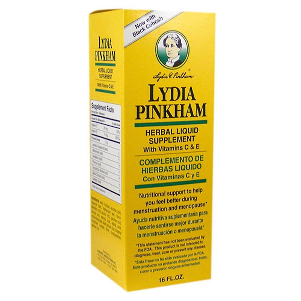 Lydia Pinkham Herbal Liquid Supplement - 16oz