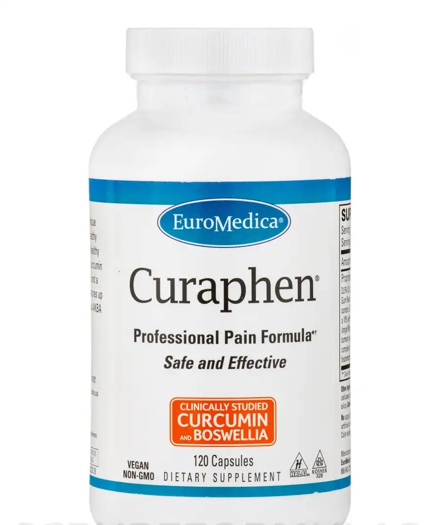 Euromedica Curaphen Vitamin Supplement - 120 Capsules