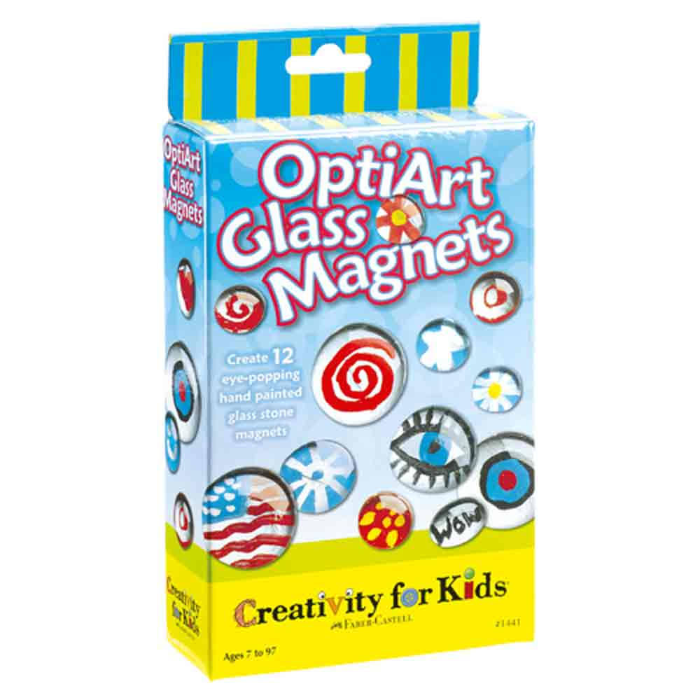 Creativity for Kids OptiArt Glass Magnets Kit