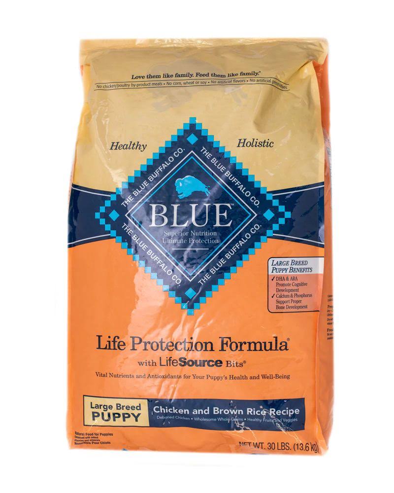 Blue Buffalo Life Protection Dry Puppy Food - Chicken and Brown Rice, 30 lbs