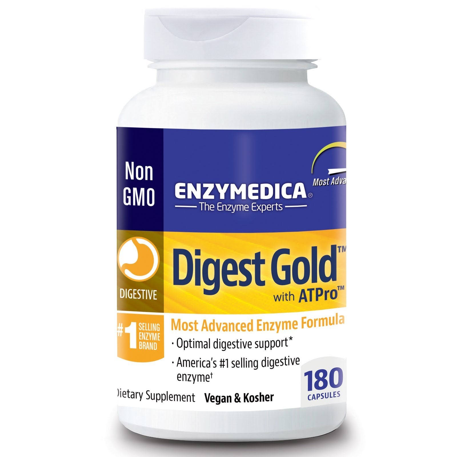 Enzymedica Digest Gold - 180 Capsules