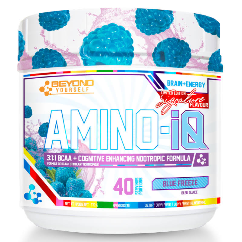 Beyond Yourself Amino IQ - 40 Servings, Blue Freeze