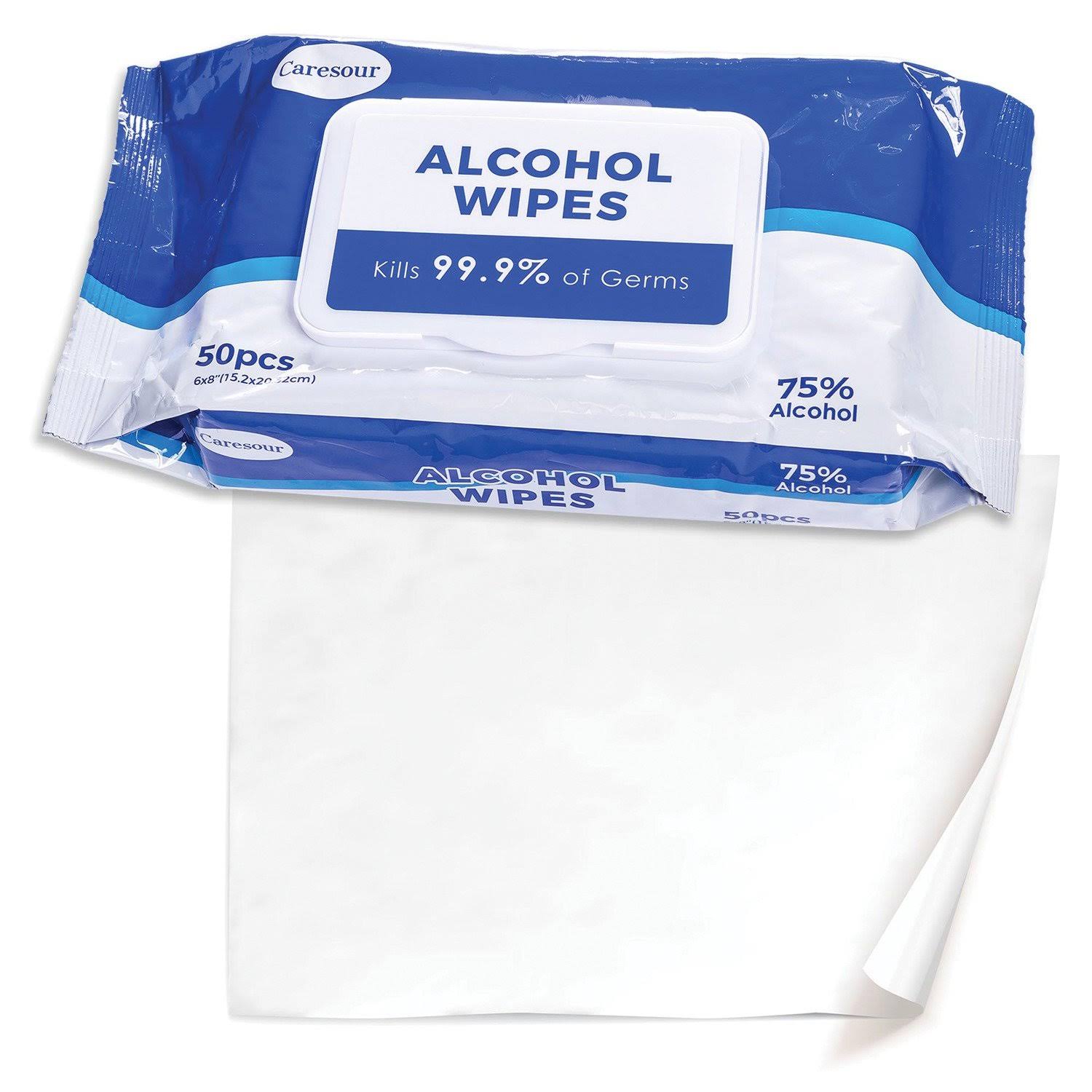 Caresour W-075 50pk 75% ALC Dsnfctng Original WPS 75% Alcohol Disinfecting Wipes 50 Pack