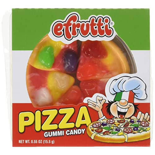 Gummi Pizza Efruitti Gummy Candy - 48 Pieces