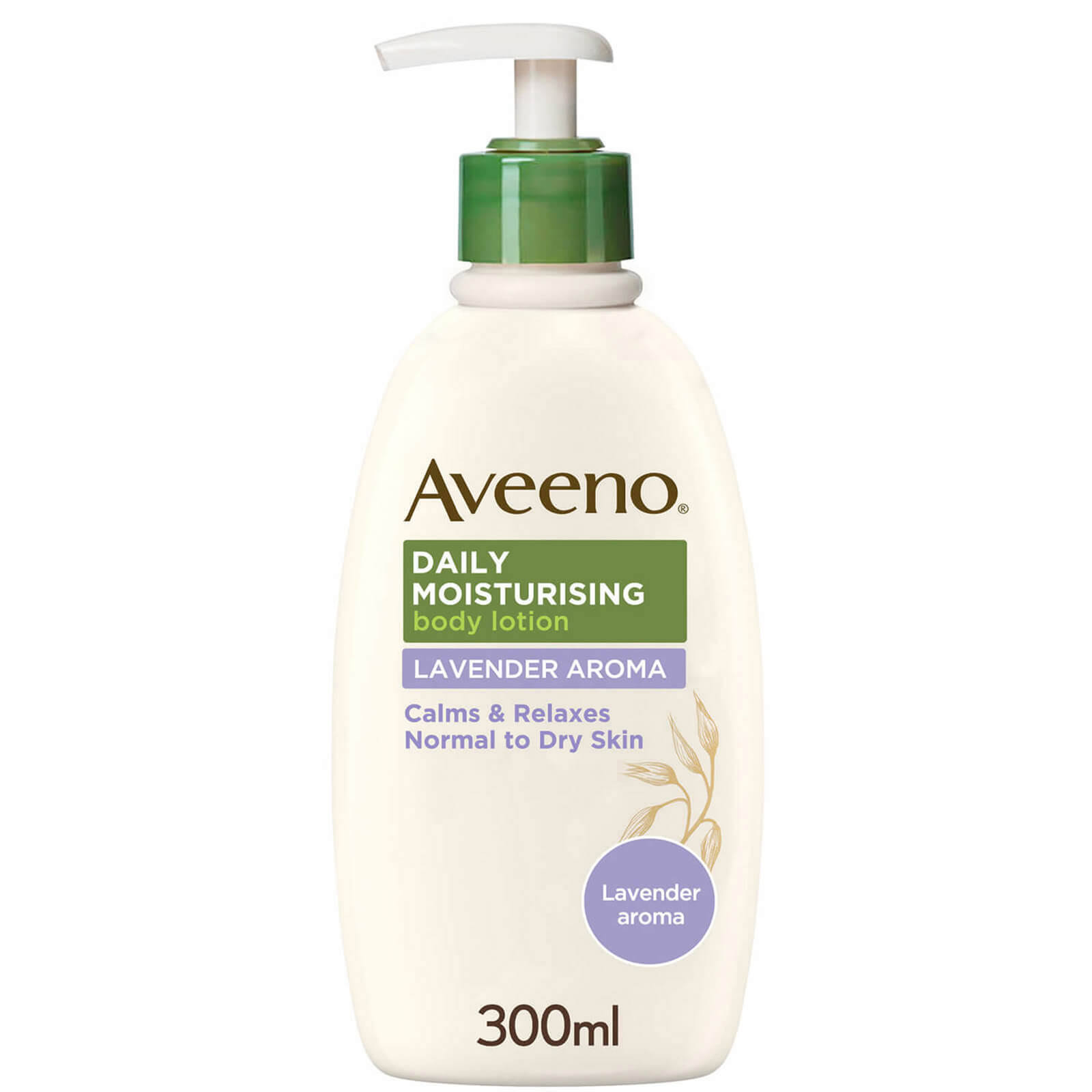 Aveeno Daily Moisturising Body Lotion - with Lavender Aroma, 300ml