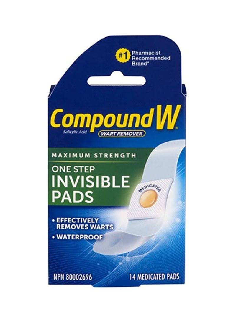 Compound W Maximum Strength One Step Invisible Pads