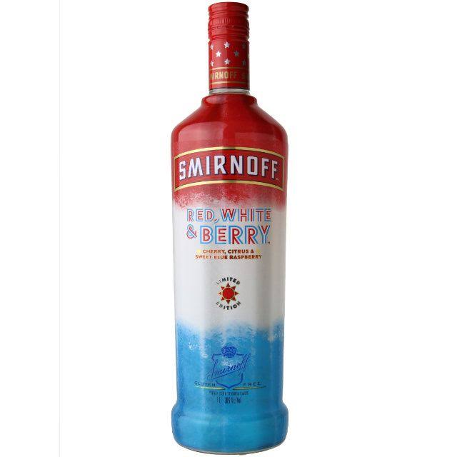 Smirnoff Vodka Red White & Berry 60 1L