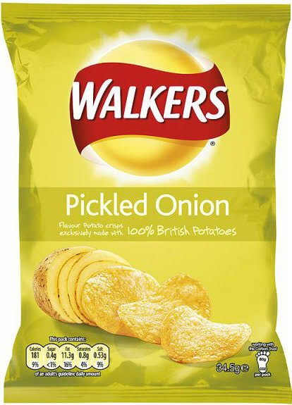 Walkers Crisps - Pickled Onion