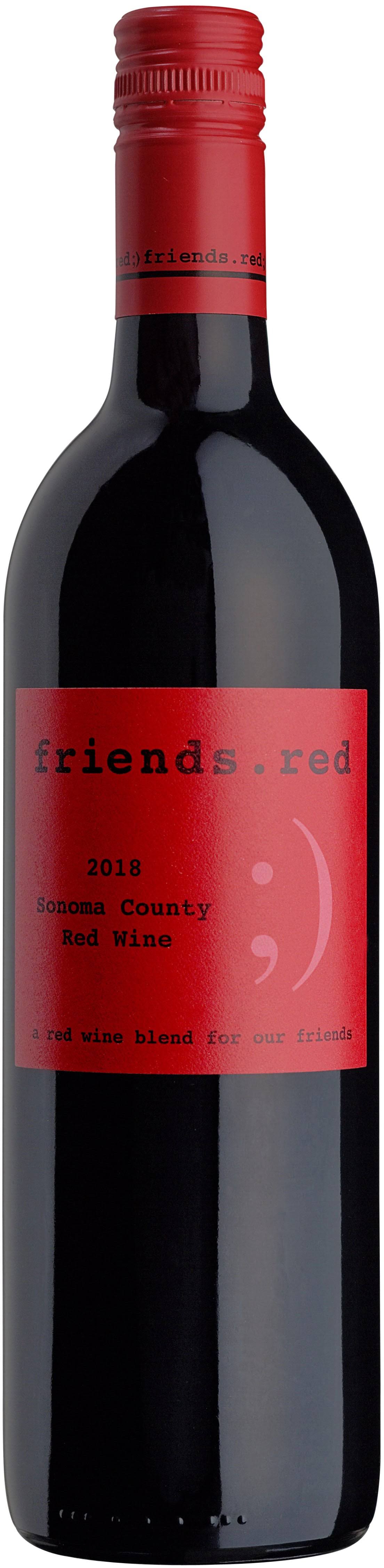 Friends Red Red Wine, Sonoma County