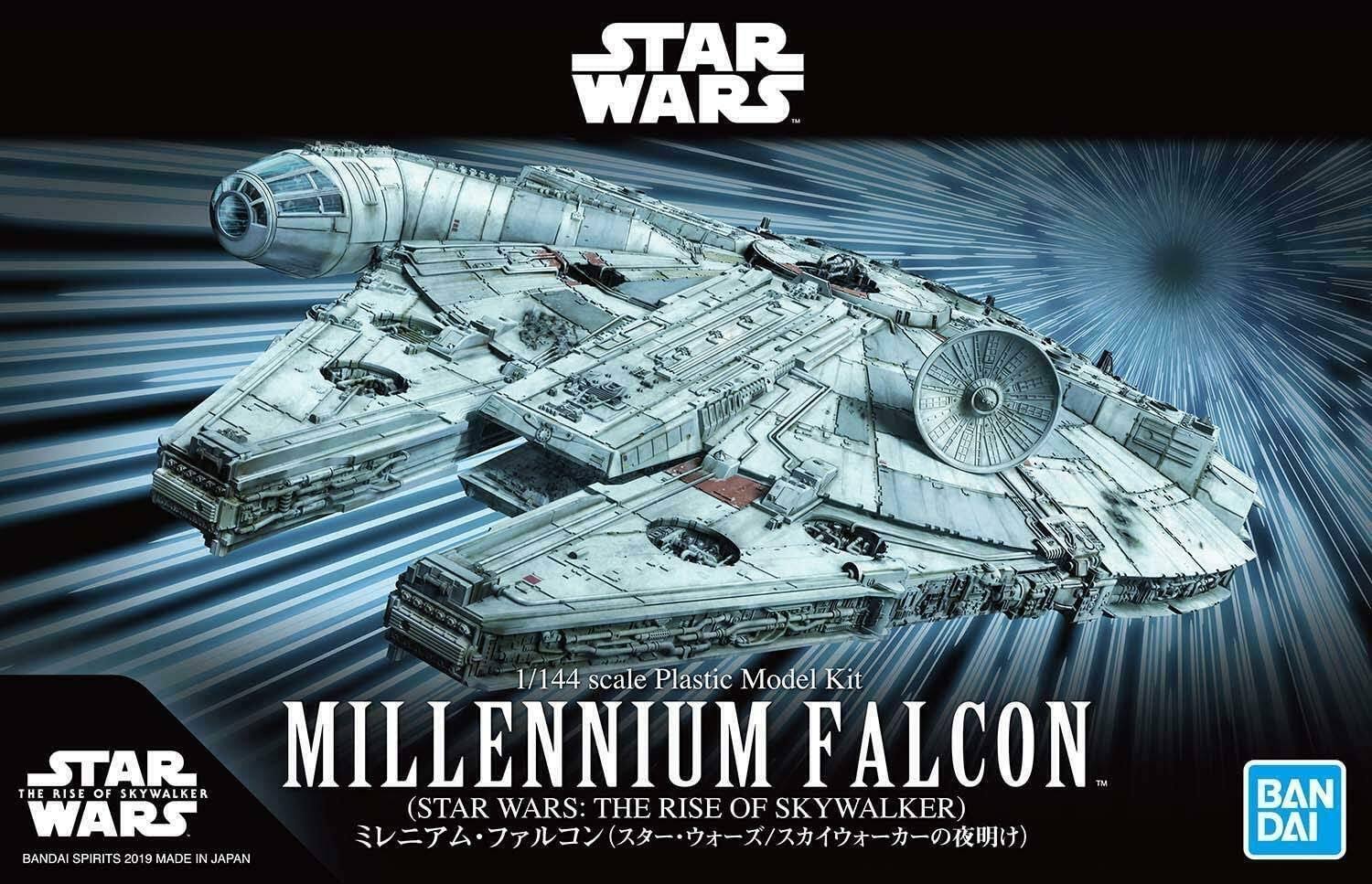 Star Wars: The Rise Of Skywalker Model Kit - Millennium Falcon, 1:144 Scale