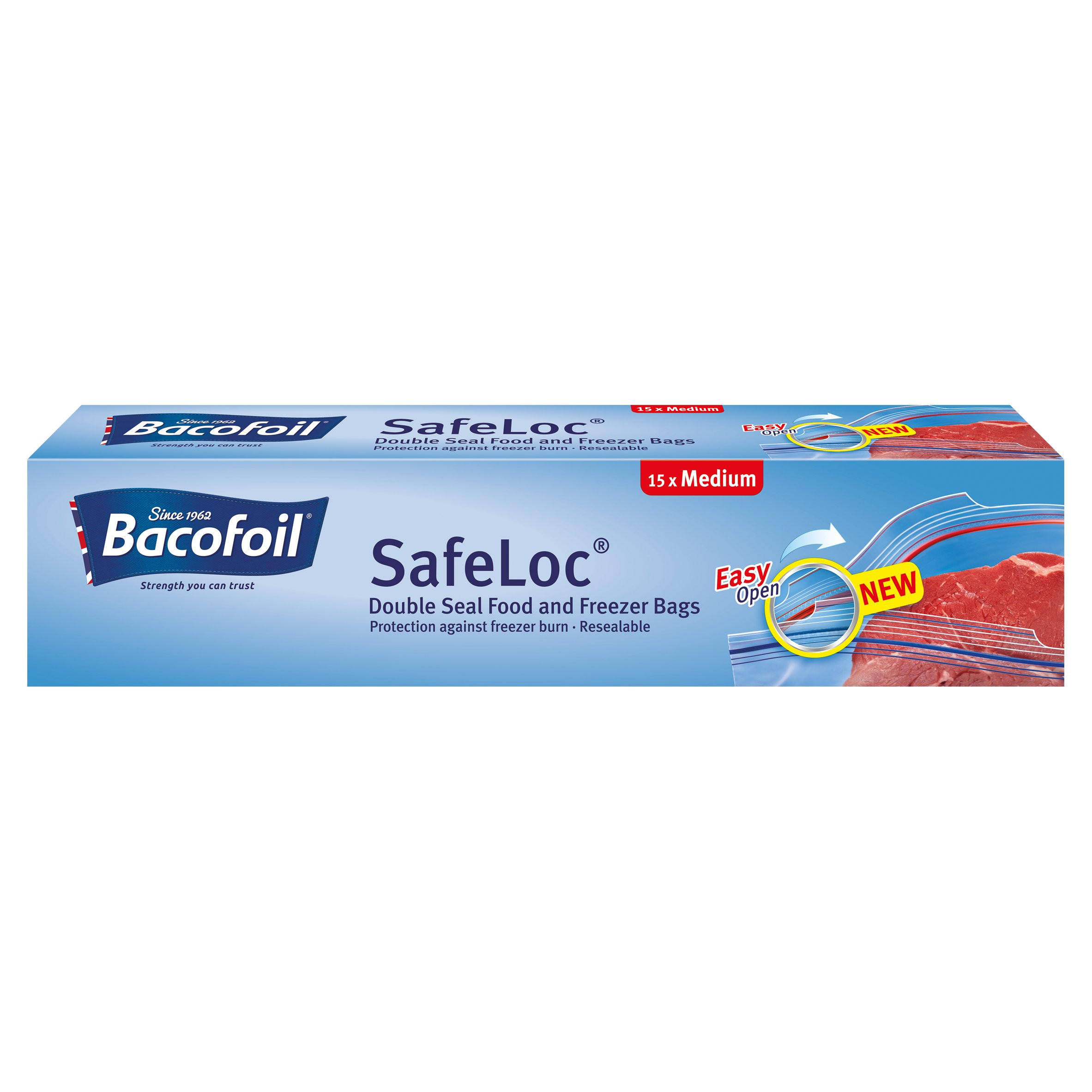 Bacofoil Double Seal Safeloc Bags