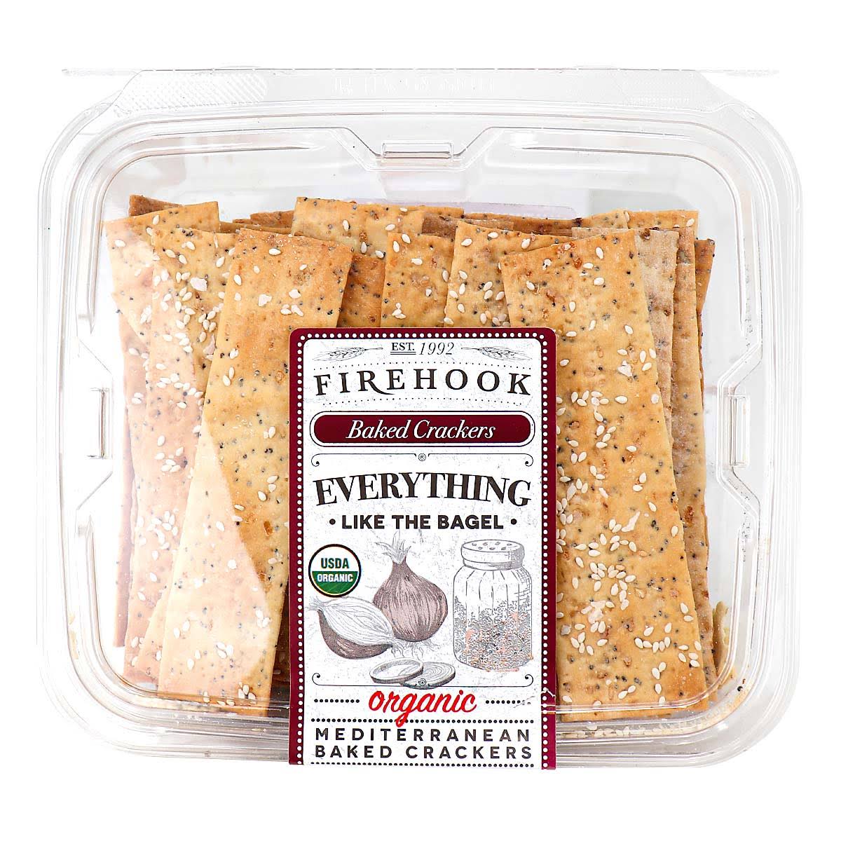 Everything Like The Bagel Crackers Firehook 8oz