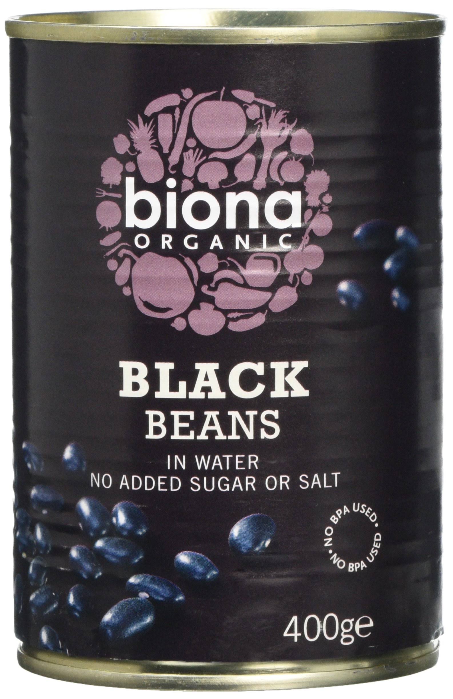 Biona Organic Black Beans In Water - 400g