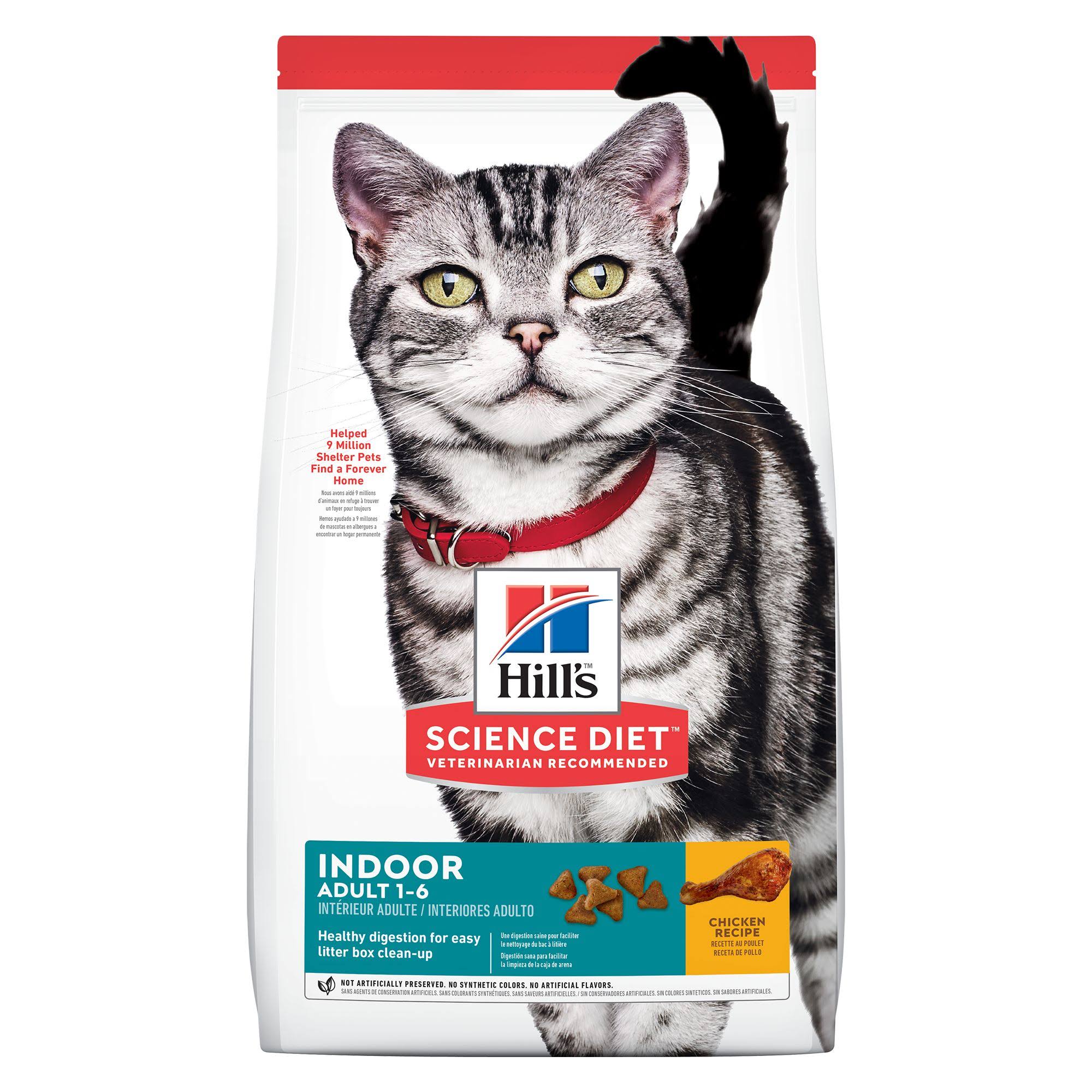 Hill's Science Diet Indoor Dry Cat Food - 7 lbs
