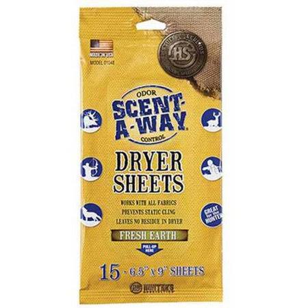 Hunter's Specialties Scent-A-Way Dryer Sheets