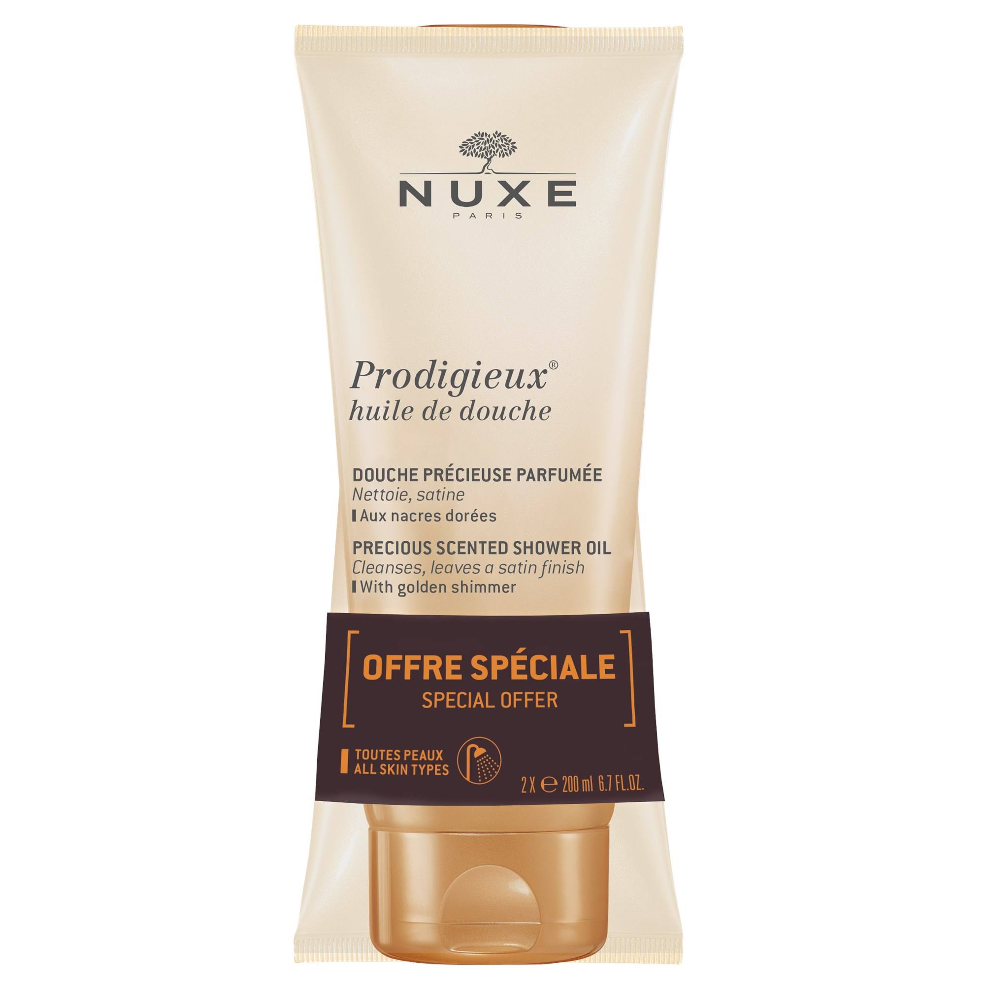 Nuxe Prodigieux Shower Oil 2x200ml