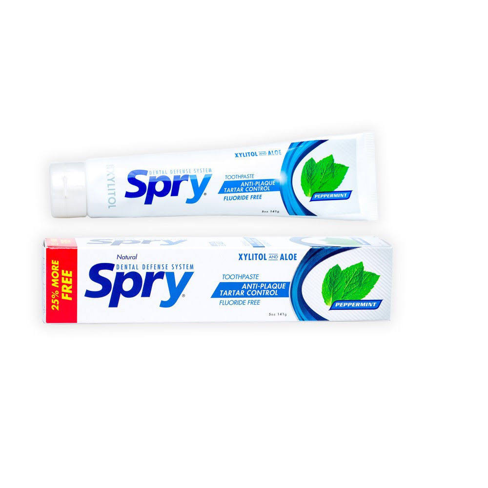 Spry Toothpaste - Peppermint, 4oz