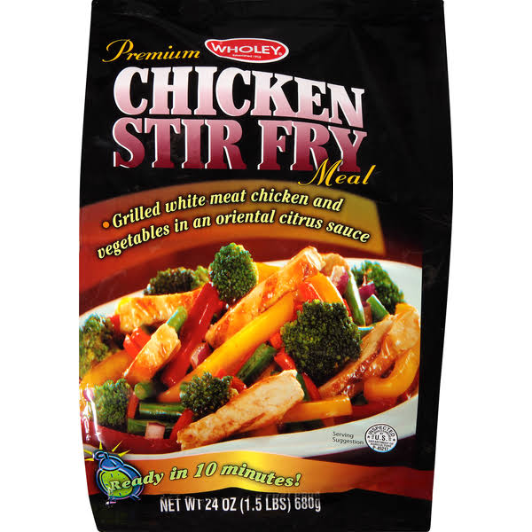 Wholey Chicken Stir Fry Meal, Premium - 24 oz