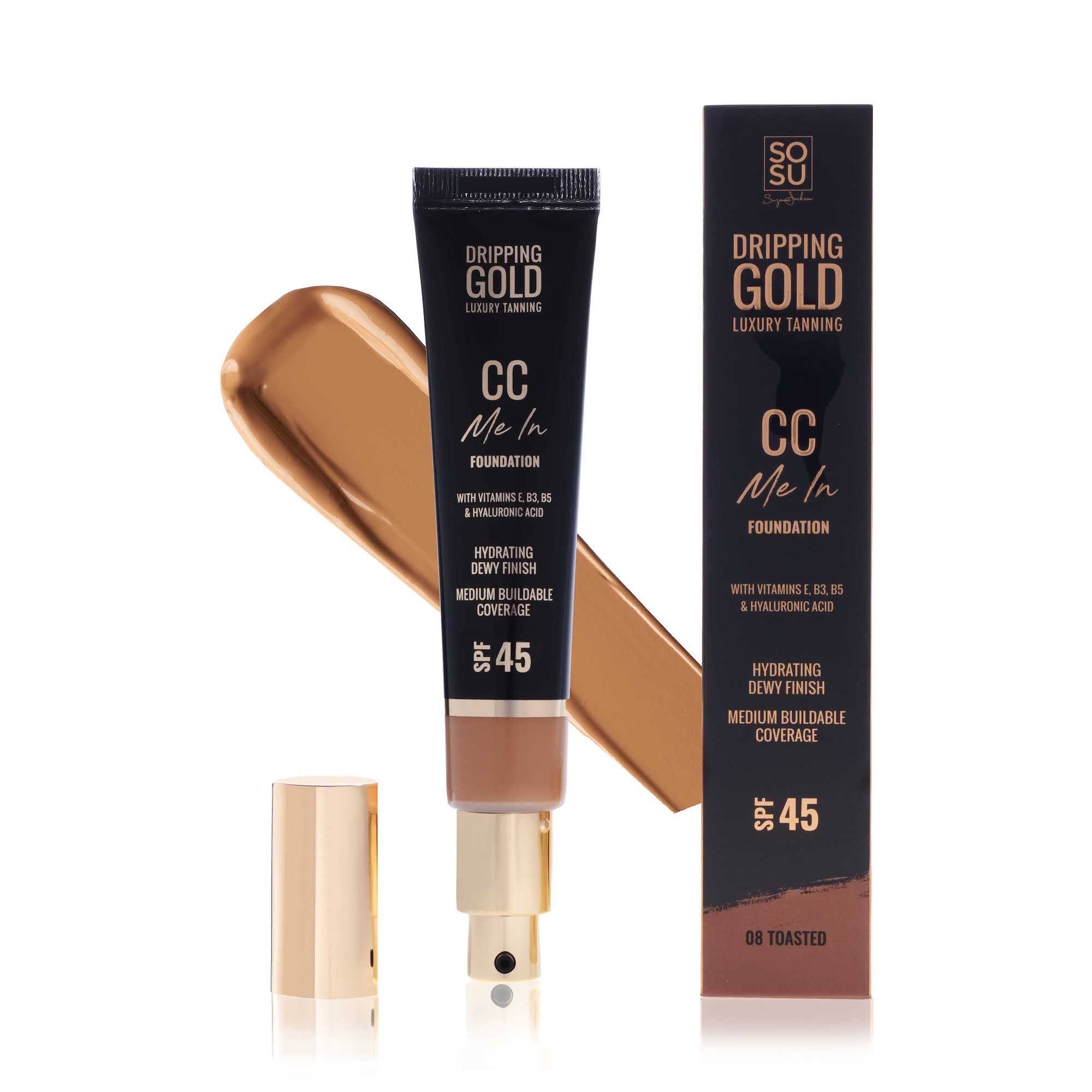 Dripping Gold CC Cream SPF 52g (Various Shades) - Toasted